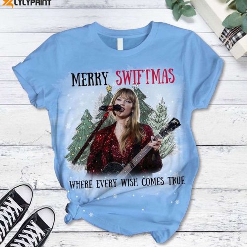 Merry Swiftmas Holiday Pajamas Set – Taylor Swiftmas Family PJs