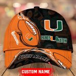 Miami Hurricanes NCAA Personalized Classic Cap For Fan