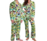 Summer Fun: Mickey Aloha Pajamas for Family – Disney Cartoon Set