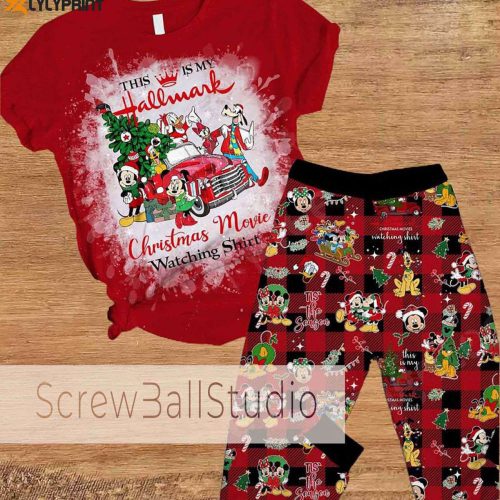 Mickey & Friends Hallmark Christmas Movie Pajamas: Perfect Family Gift