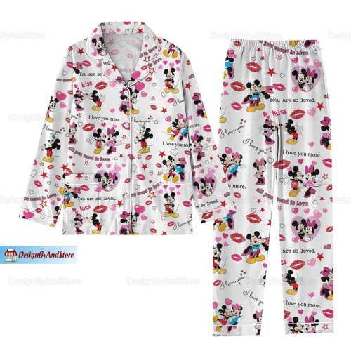 Disney Mickey and Minnie Pajamas Set – Holiday & Womens PJs