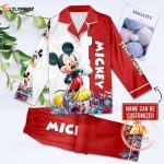 Magical Mickey Mouse Pajamas Set: Customizable Comfy Holiday Pants for Disney Fans