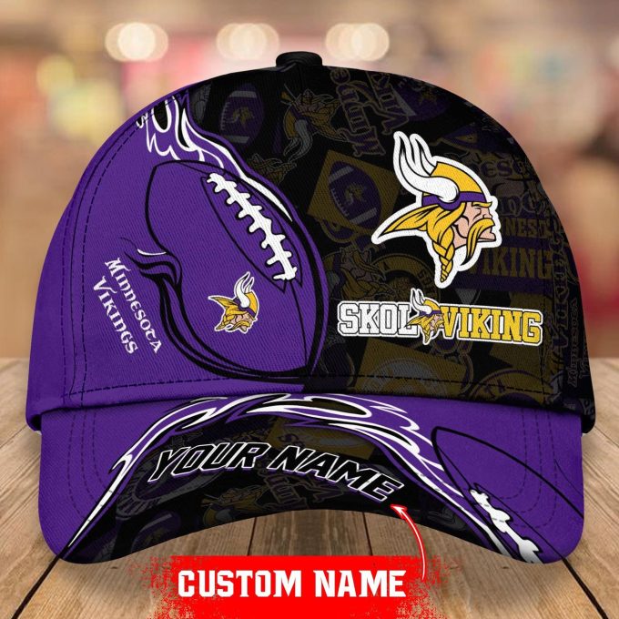 Minnesota Vikings Classic Personalized Classic Cap For Fan