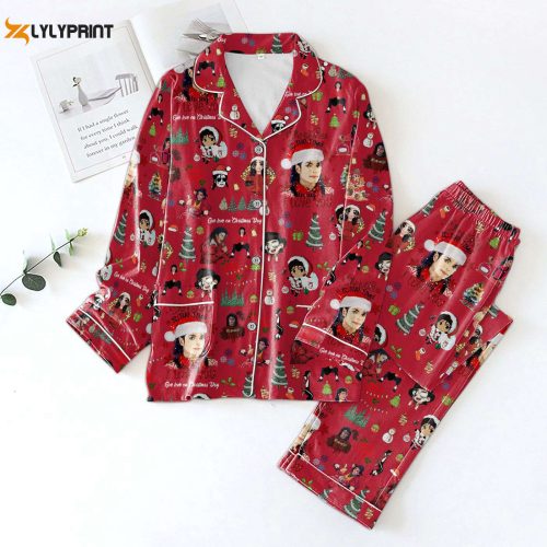 MJS Christmas Button Down Pajamas TL: Festive Sleepwear for a Cozy Holiday Season!