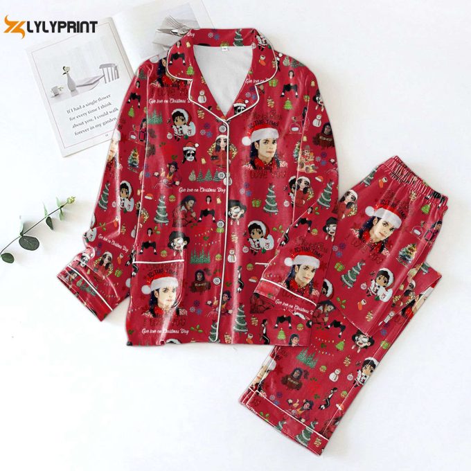 Mjs Christmas Button Down Pajamas Tl: Festive Sleepwear For A Cozy Holiday Season!