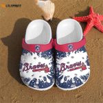 MLB Atlanta Braves Crocband Clogs – Official Braves Merchandise for Men Women and Kids