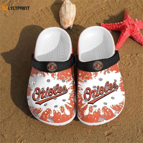MLB Baltimore OriolesCrocs: Stylish Crocband Shoes for Fans