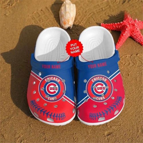MLB Chicago Cubs Personalized Crocband Clog: Perfect for MLB Fans – Shop Now!