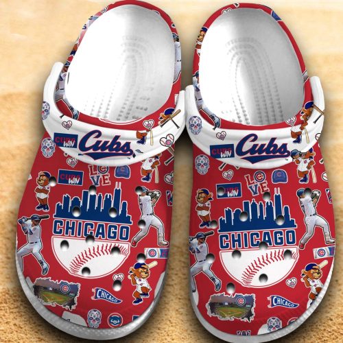 MLB Chicago Cubs Crocs: Stylish Footwear for Men Women & Kids