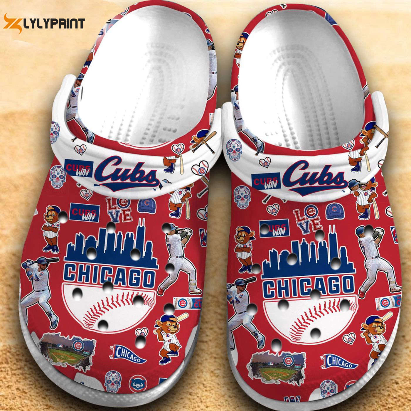 MLB Chicago Cubs Crocs: Stylish Footwear for Men Women & Kids MLB Chicago Cubs Crocs: Stylish Footwear for Men Women & Kids