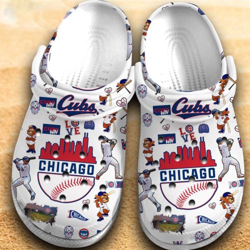 MLB Chicago Cubs Crocs Shoes – Cubs Gifts for Men Women and Kids