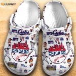 MLB Chicago Cubs Crocs Shoes – Cubs Gifts for Men Women and Kids