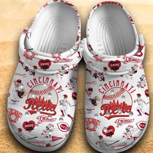 Cincinnati Reds Crocs-Shoes: Stylish MLB Footwear for Men Women & Kids