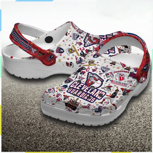 Cleveland Guardians Crocs: MLB Merchandise for Men Women and Kids
