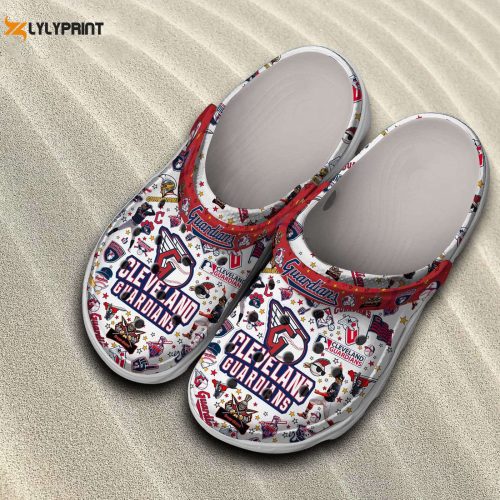 Cleveland Guardians Crocs: MLB Merchandise for Men Women and Kids