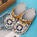 MLB Houston Astros Crocs-Shoes: Stylish Footwear for Men Women and Kids