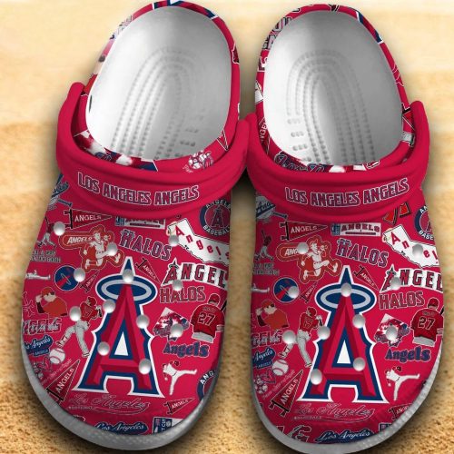 MLB Los Angeles Angels Crocs-Shoes: Los Merch for Men Women & Kids