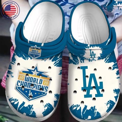MLB Los Angeles Dodgers Crocs – World Champions Clog for Fans