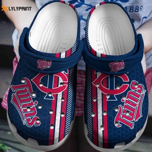 Get Your MLB Minnesota Twins Crocs-Shoes Clog Navys – Perfect Baseball Fan Footwear!