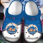 NY Mets Blue Crocs Shoe: Stylish MLB Crocband Clog