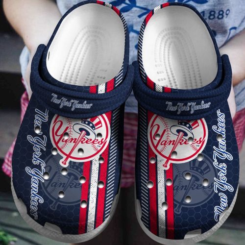 MLB New York Yankees Crocs Navy Clog Shoes – Perfect Fan Baseball Gear