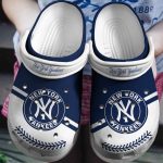 MLB New York Yankees Crocs: Navy-White Fan Baseball Shoes Clog