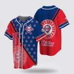 Authentic MLB Philadelphia Phillies Baseball Jersey – Sleek Fan Design – Gift for Men Women