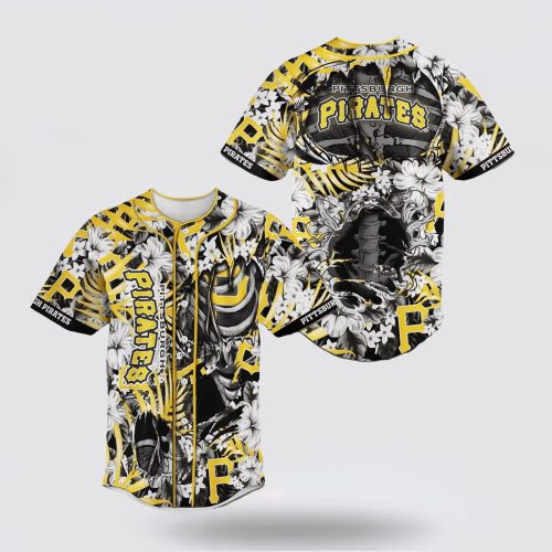 Pittsburgh Pirates Skeleton Baseball Jersey: A Fan s Must-Have MLB Jersey