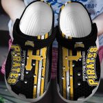 Pittsburgh Pirates Crocs: Black-Yellow Baseball Fan Shoes Pittsburgh Pirates Crocs: Black-Yellow Baseball Fan Shoes