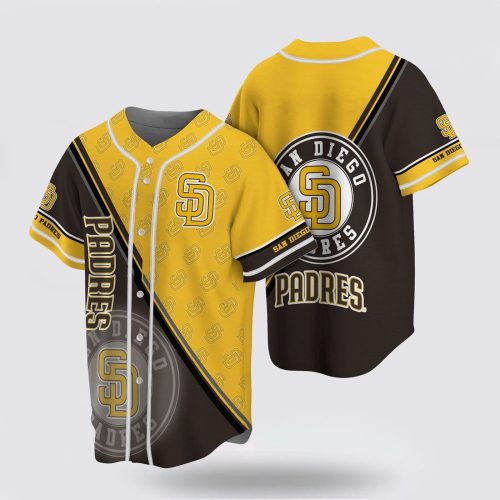 MLB San Diego Padres Fan Jersey: Simple Design for Ultimate Baseball Fans!