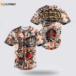 MLB San Francisco Giants Skeleton Baseball Jersey – Perfect for Die-Hard Fans! – Gift for Men Women