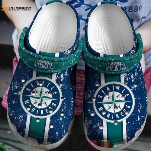 MLB Seattle Mariners NavyCrocs: Fan-Favorite Clog Shoes!