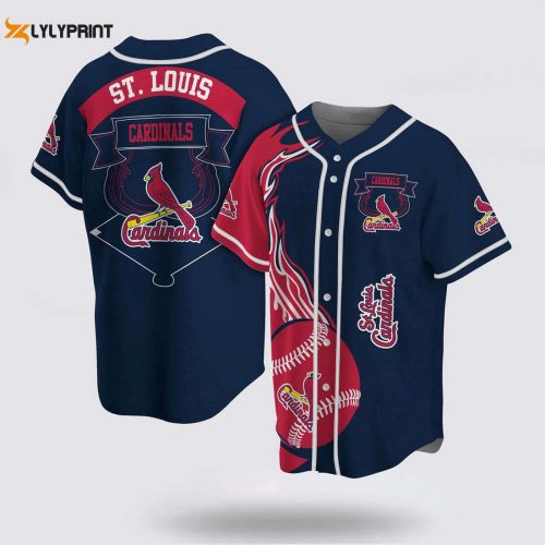 Authentic MLB St Louis Cardinals Baseball Jersey – Classic Fan Gear – Gift for Men Women