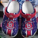 MLB St Louis Cardinals Crocs: Red Purple Clog Shoes for Ultimate Fans