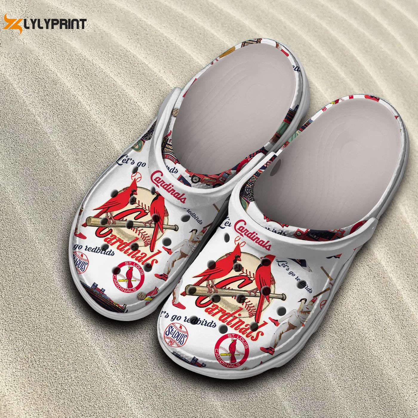 MLB St Louis Cardinals Crocs-Shoes: Merch for Fans Comfortable and Stylish MLB St Louis Cardinals Crocs-Shoes: Merch for Fans Comfortable and Stylish
