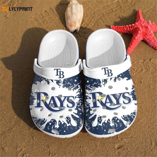 Step Up Your Game with MLB Tampa Bay Rays Crocband Clogs