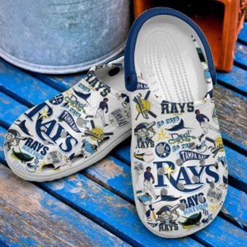 MLB Tampa Bay Rays Crocs-Shoes: Stylish Footwear for Men Women & Kids