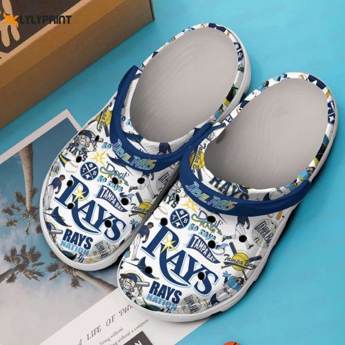 MLB Tampa Bay Rays Crocs-Shoes: Stylish Footwear for Men Women & Kids