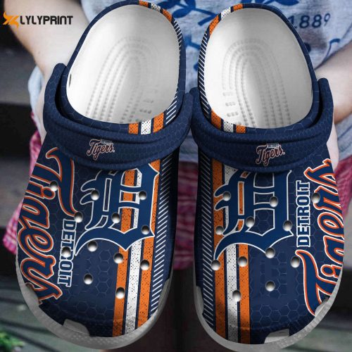 Shop Stylish MLB Detroit Tigers Crocs Shoes – Trendy Clog Shoes