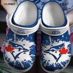 MLB Toronto Blue Jays Crocs: Fan Baseball Shoes Blue-White Clog
