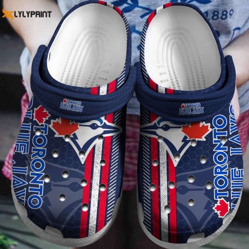MLB Toronto Blue Jays Crocs: Navy Clog Shoes for Baseball Fans