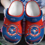 MLB Toronto Blue Jays Crocs: Red Blue Clog Shoes for Engaging Fans