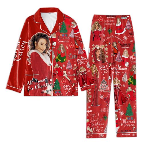 MRCR Christmas Button Down Pajamas TL: Cozy Festive Sleepwear for Unforgettable Holidays!