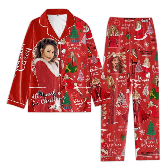 Mrcr Christmas Button Down Pajamas Tl: Cozy Festive Sleepwear For Unforgettable Holidays!