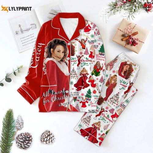 MRCR Christmas Button Down Pajamas TL: Cozy Festive Sleepwear for Unforgettable Holidays!