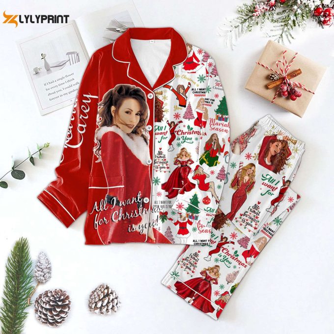 Mrcr Christmas Button Down Pajamas Tl: Cozy Festive Sleepwear For Unforgettable Holidays!