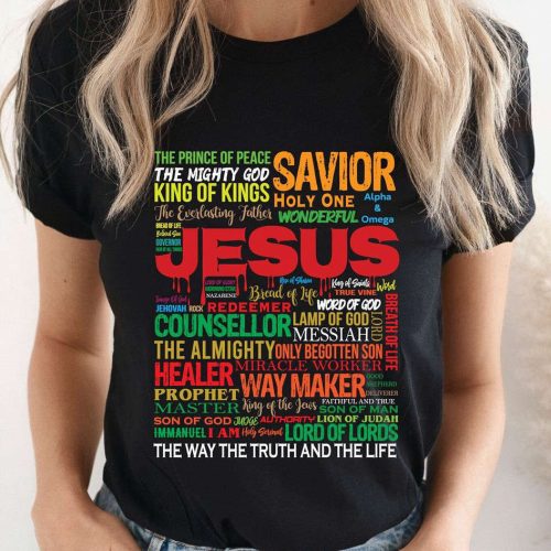 Unisex Sacred Heart Of Jesus Tshirt – Catholic Christian Clothing & Devotional Gifts