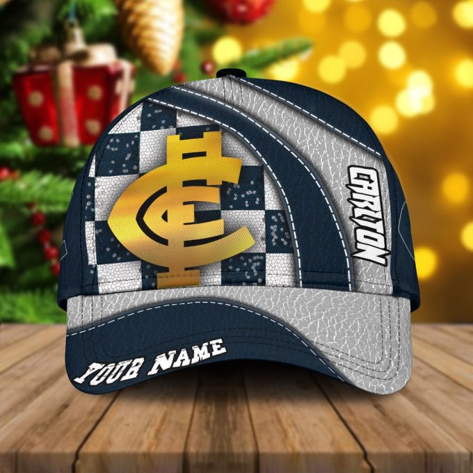 New Personalized Carlton Afl Classic 3D Cap For Fan 2