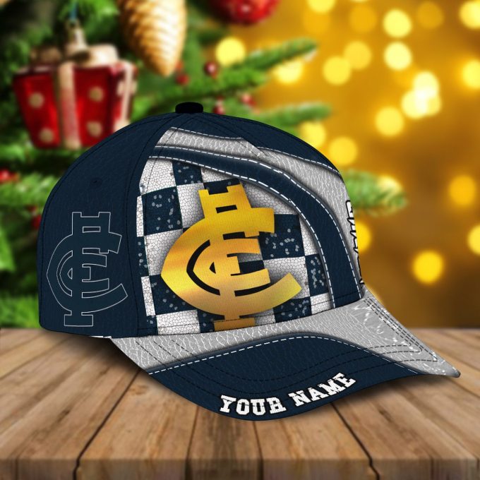 New Personalized Carlton Afl Classic 3D Cap For Fan 3