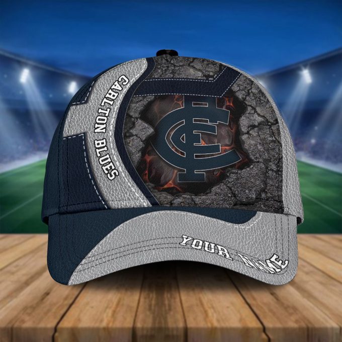 New Personalized Carlton Afl Classic Cap For Fan 2